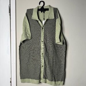 Express Men’s Button-Up Shirt - Size L Tall - NWT